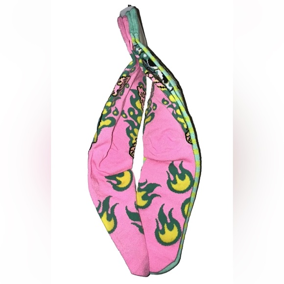 SpongeBob & Patrick Crew Socks 2 Pair Men's 6.5-12 Green Yellow Pink SquarePants - Picture 7 of 11